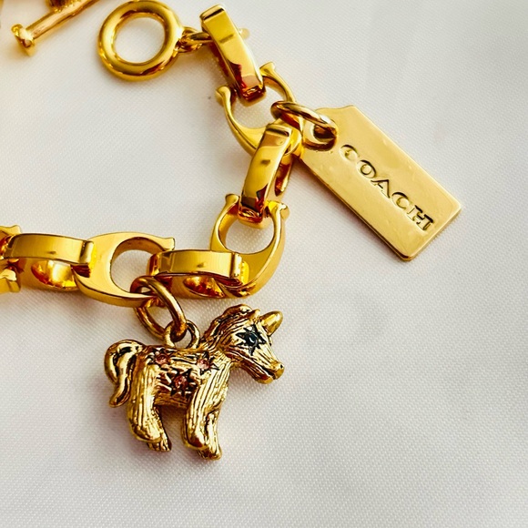 💰SOLD💰RARE NWOT Coach Charm Bracelet - Picture 4 of 13